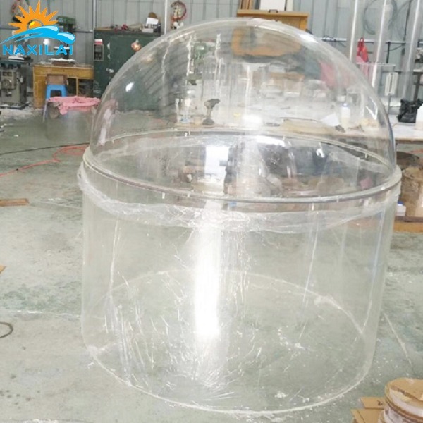 Acrylic Tube Fabrication Transparent Clear Acrylic Dome Hemisphere,PMMA Half Sphere Cover
