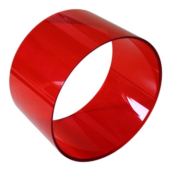 Naxilai Colored Acrylic Tube Red PMMA Plexiglass Round Pipe For Agricultural Laser Receiver,,Blue,Green,Black&Multi-color Choices Custom OD/ID Length,Light Diffusing Lampshade, DIY Decoration