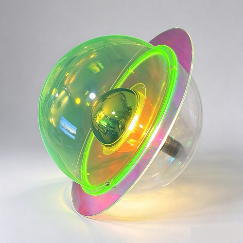 Custom Colored Acrylic Hemisphere Dome,Green Translucent Camera Cover, Decorative Lampshade & Dust Cover, Dia 80mm-600mm, With Flange (Drilled Holes) / Without Flange